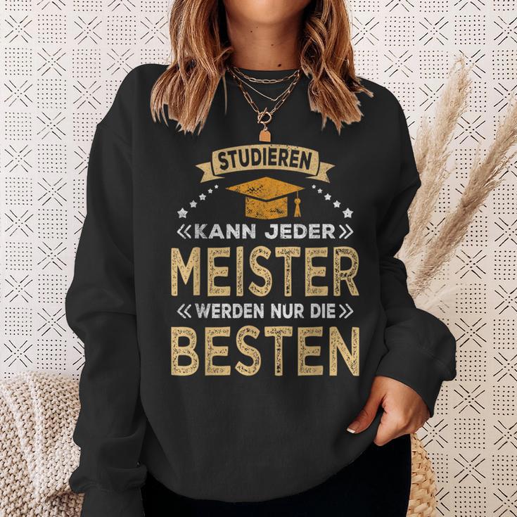 Studier Jeder Bestandene Meisterstück Sweatshirt Geschenke für Sie