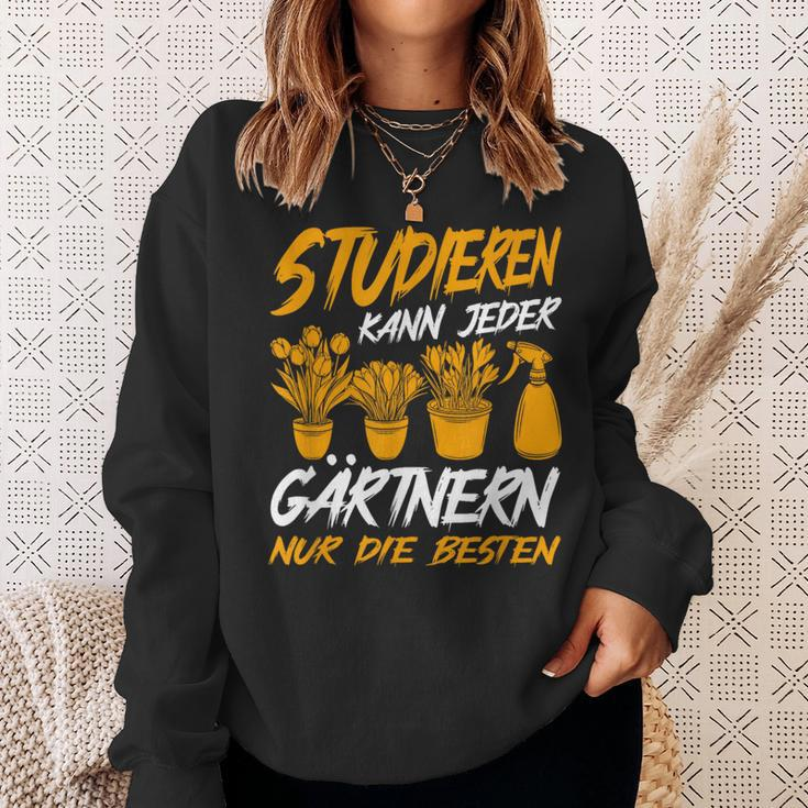 Studieren Kann Jeder Gärtnern Nur Die Besten Garten Gärtner Sweatshirt Geschenke für Sie