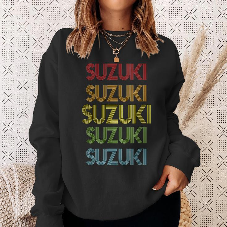 Suzuki Name Sweatshirt Geschenke für Sie