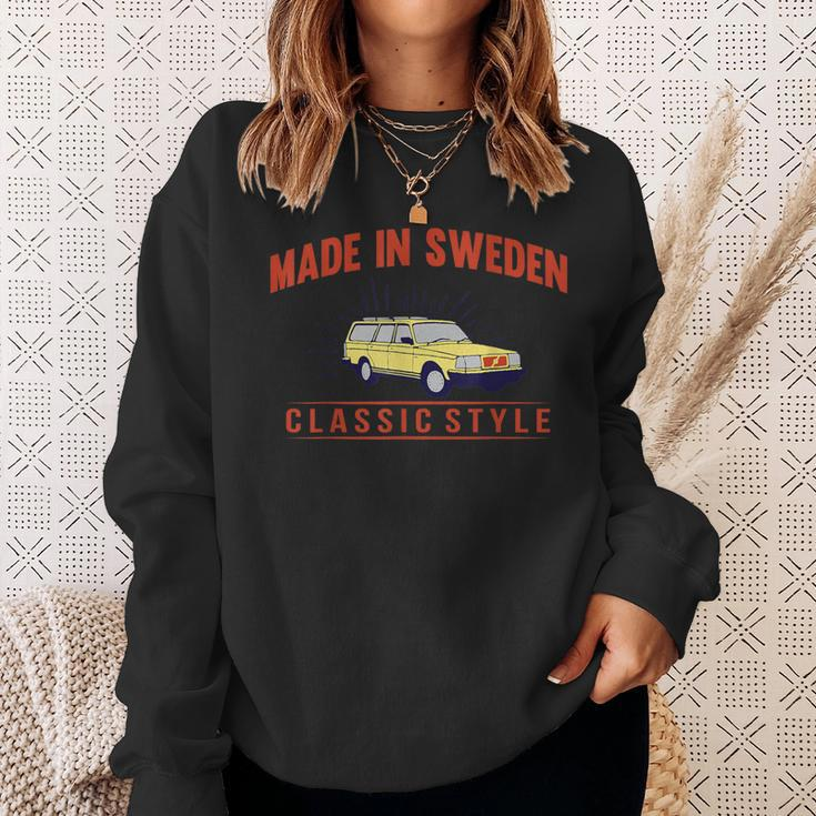 Sweden Car V 240 For Car Lovers Sweatshirt Geschenke für Sie