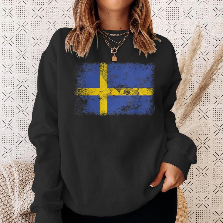 Sweden Flag Swedish Sweatshirt Gifts for Her