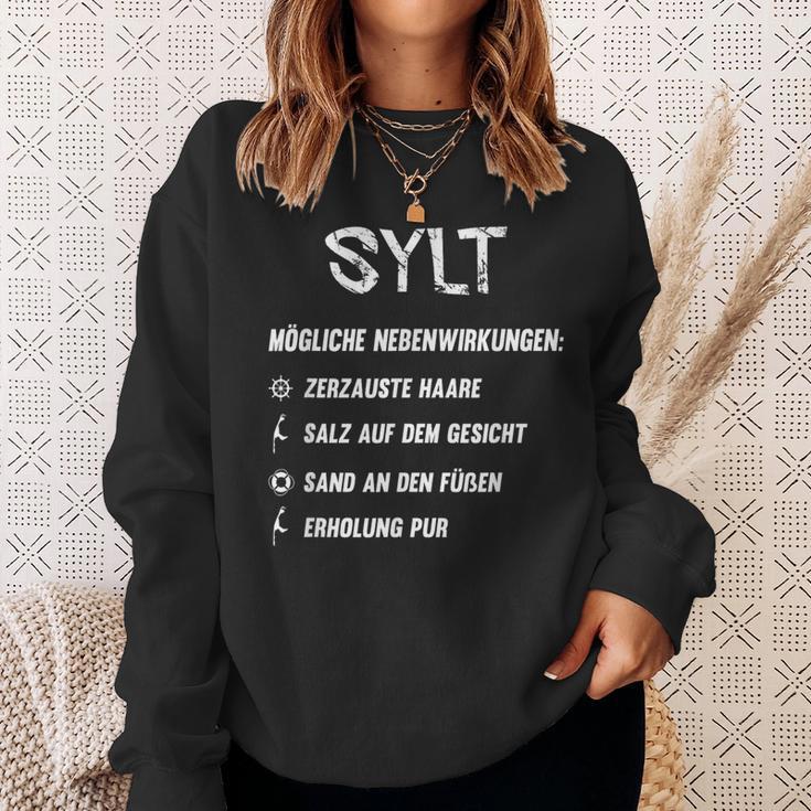 Sylt Fan Side Effects Sylt Sweatshirt Geschenke für Sie