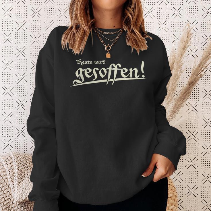 Tag Wird Gesoffen Archiest Text In German S Sweatshirt Geschenke für Sie