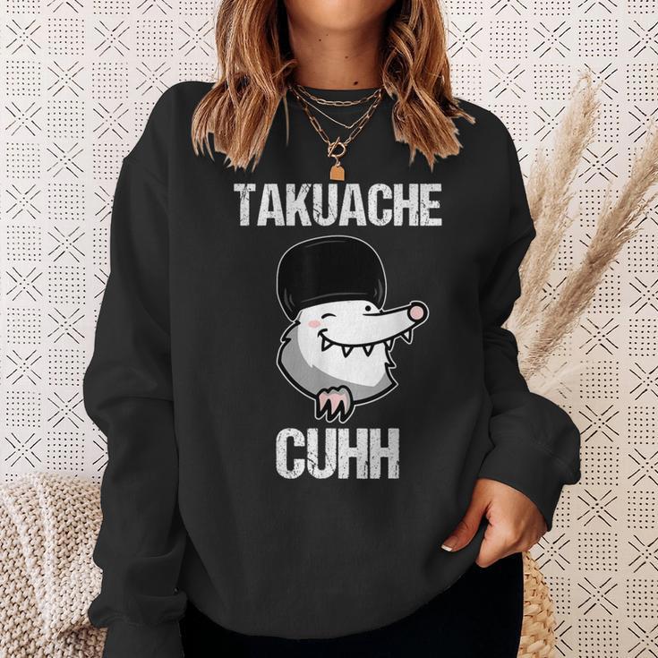 Takuache Cuhh Mexican Meme Sweatshirt Gifts for Her