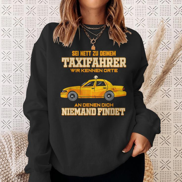 Taxi Driver For Taxi Driving Taxi Driver Sweatshirt Geschenke für Sie