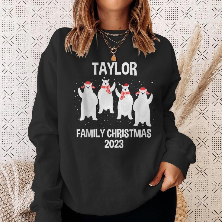 Taylor Family Name Taylor Family Christmas Sweatshirt Gifts for Her