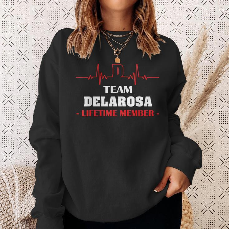 Team Delarosa Lifetime Member Family Youth Kid 1Kmo Sweatshirt Gifts for Her