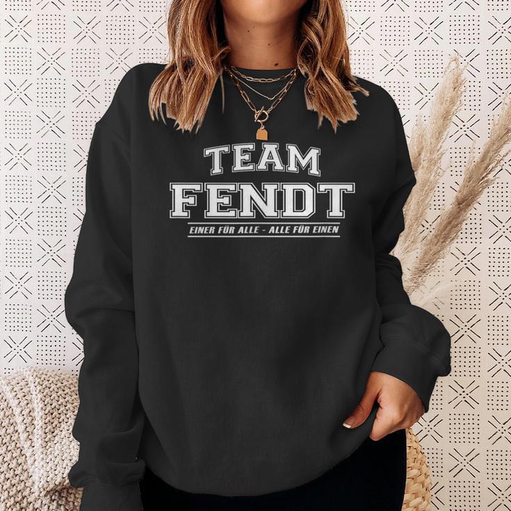 Team Fendt Stolze Familie Last Name Sweatshirt Geschenke für Sie