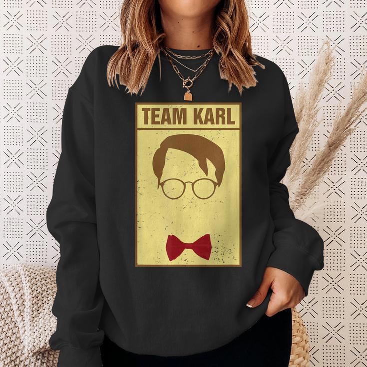 Team Karl Fan I Team Lauterbach Fan Sweatshirt Geschenke für Sie