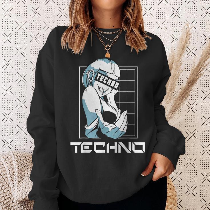 Techno Electronic Music Rave Festival Raver Sweatshirt Geschenke für Sie