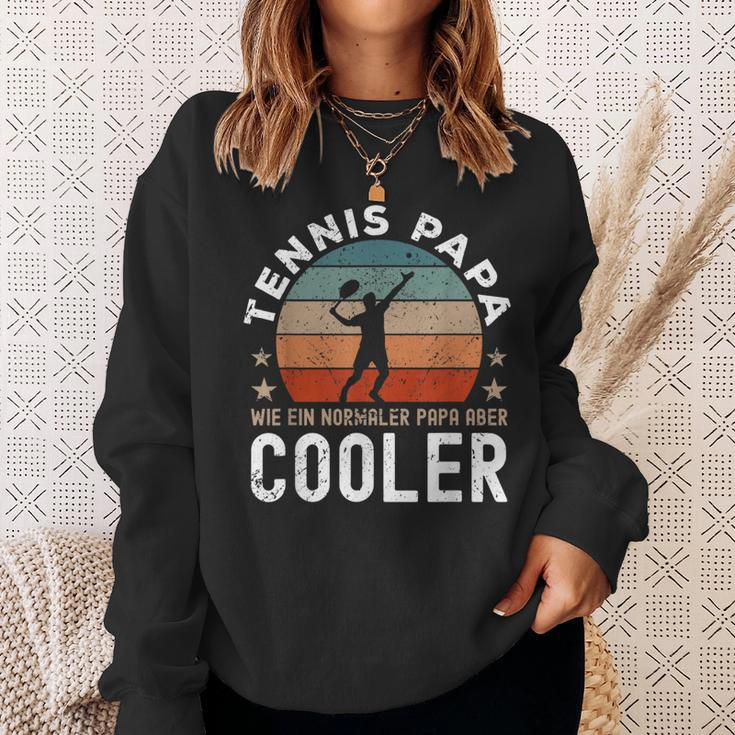 Tennis Papa Tennis Player Slogan Sweatshirt Geschenke für Sie