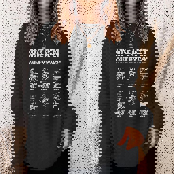 Things Die Ich In Meiner Freizeit Mache Sweatshirt Geschenke für Sie