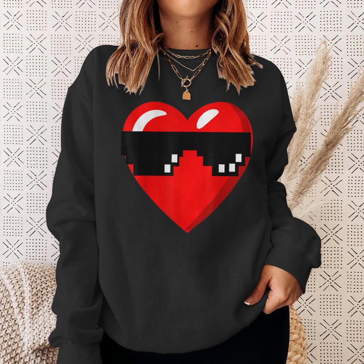 Thug Heart MenWomenYouth Valentines Sweatshirt Gifts for Her