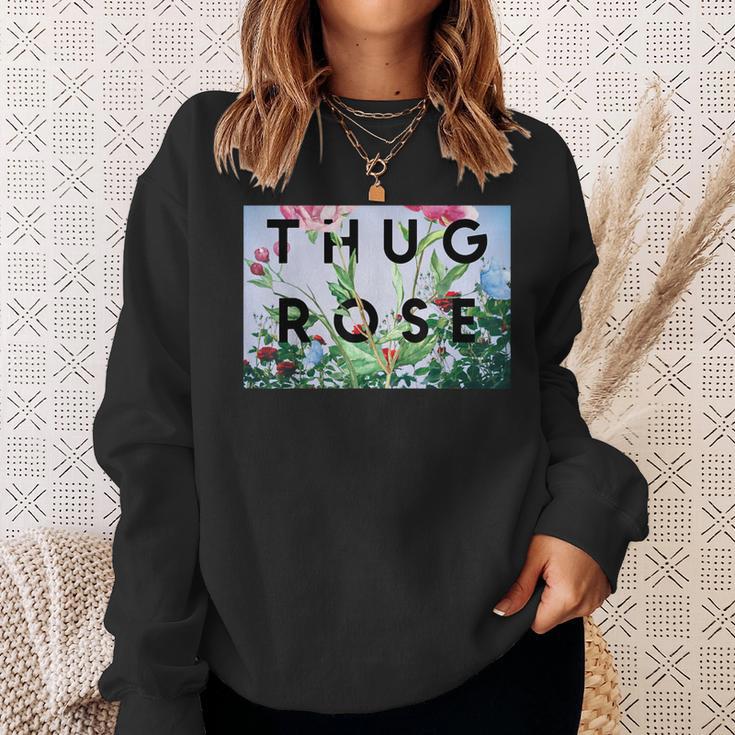 Thug Rose Sweatshirt Gifts for Her