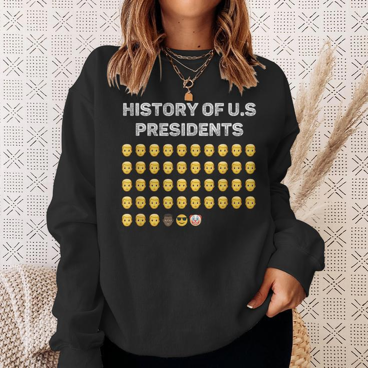History Of US President 45Th Cool President Sweatshirt Gifts for Her