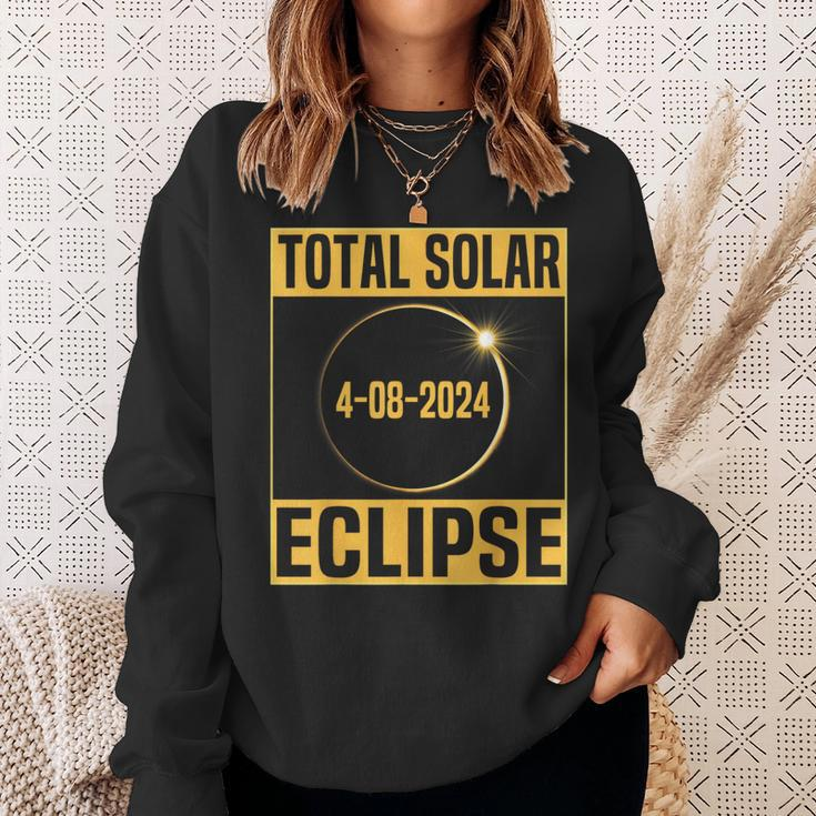 Total Solar Eclipse 2024 America Totality 40824 Astronomy Sweatshirt Gifts for Her