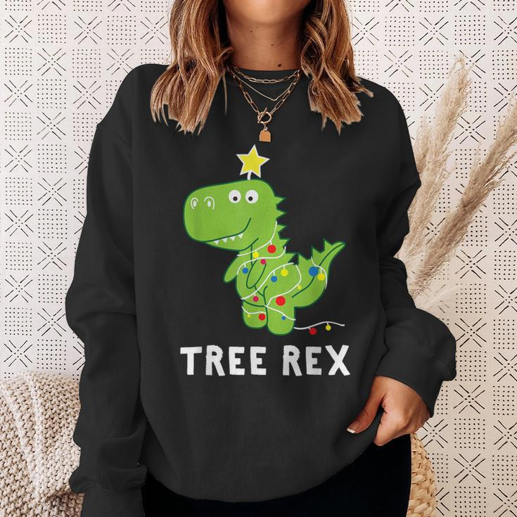 Tree Rex Dinosaur Pyjamas Sweatshirt Geschenke für Sie