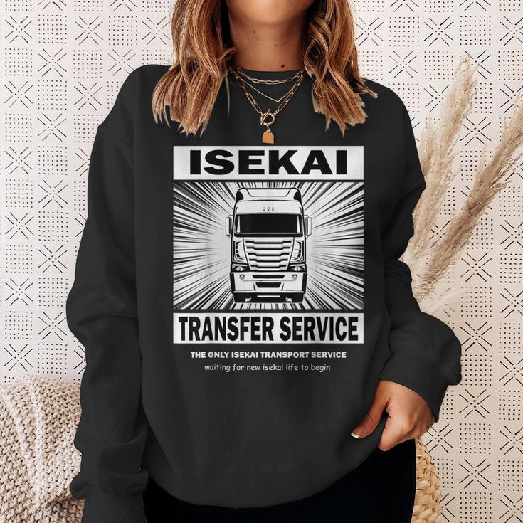 Truck-Kun Isekai Transfer Isekai Japanese Anime Sweatshirt Gifts for Her