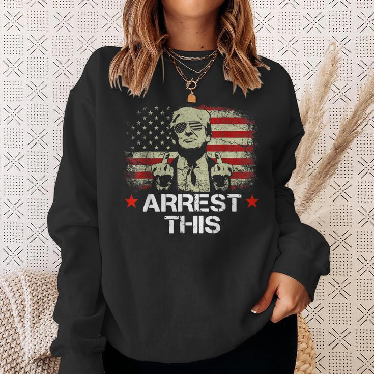 Trump Arrest This Trump 2024 Convicted Felon Sweatshirt Gifts for Her