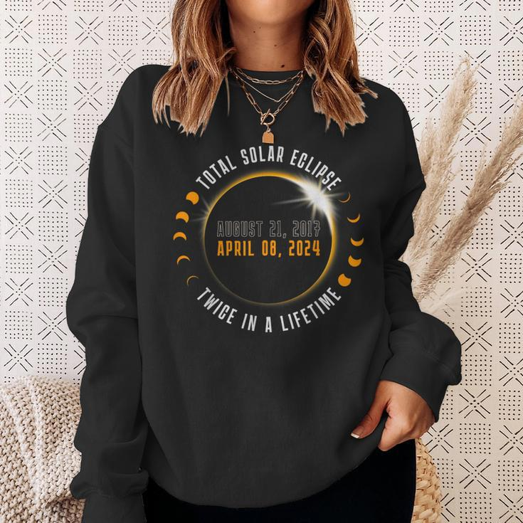 Twice In A Lifetime America Totality 40824 Solar Eclipse Sweatshirt Gifts for Her