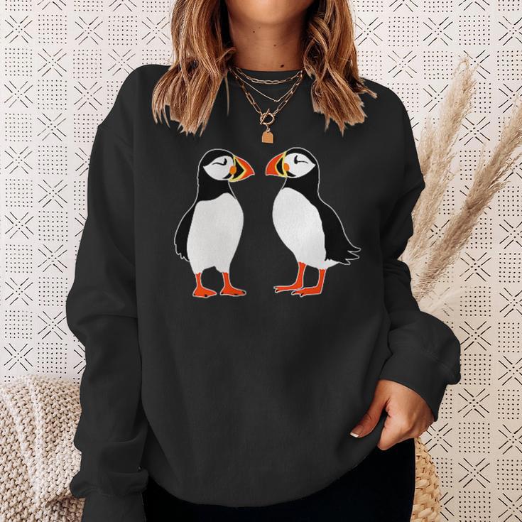 Two Cute Puffin Sweatshirt Geschenke für Sie