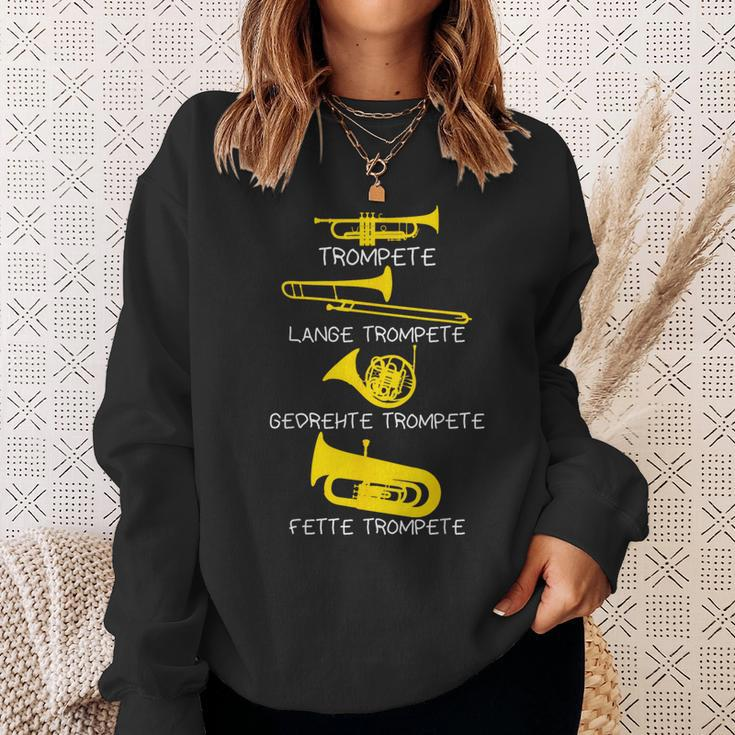 Types Of Trumpets Trumpet Trumpet Sweatshirt Geschenke für Sie