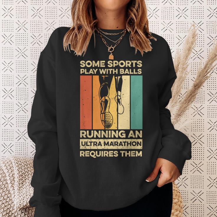 Ultra Marathon Quote For A 50K Runner Sweatshirt Gifts for Her