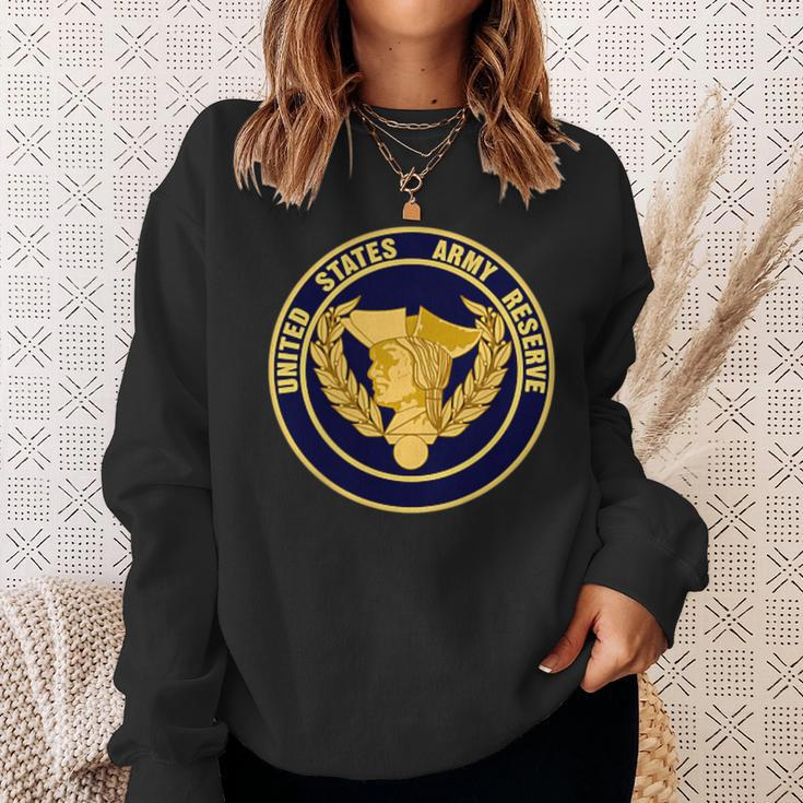 United States Army Reserve Military Veteran Emblem Sweatshirt Gifts for Her