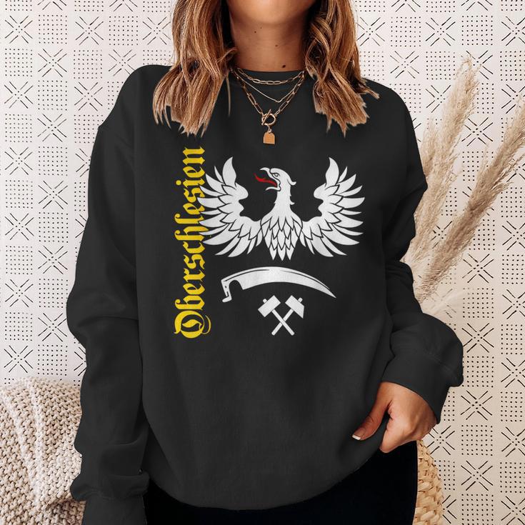 Upper Silesia Schlesian Eagle Schlesier Sweatshirt Geschenke für Sie