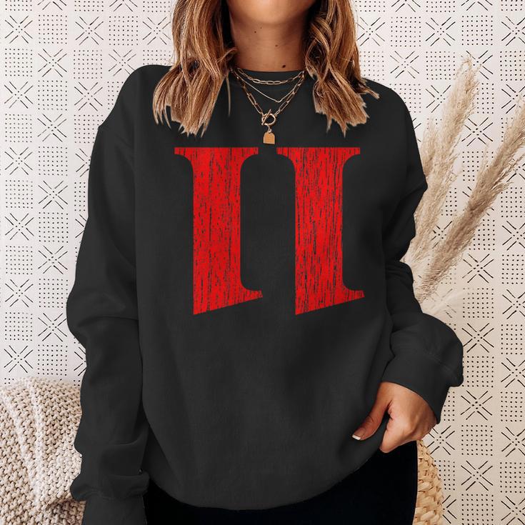 Upside Down Eleven Vintage Cosplay Sweatshirt Gifts for Her