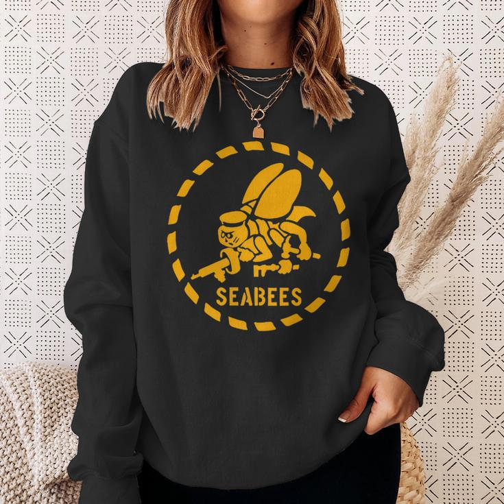 Us Navy Seabees Original Navy Sweatshirt Gifts for Her