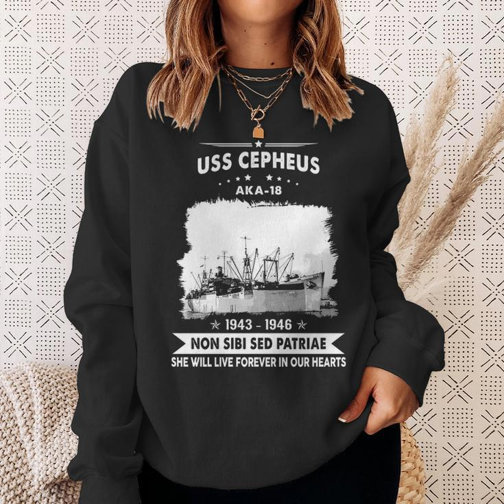 Uss Cepheus Aka Sweatshirt Gifts for Her