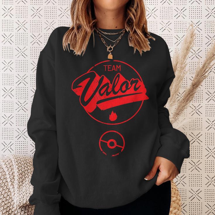 Valor Team Video Game Sweatshirt Gifts for Her