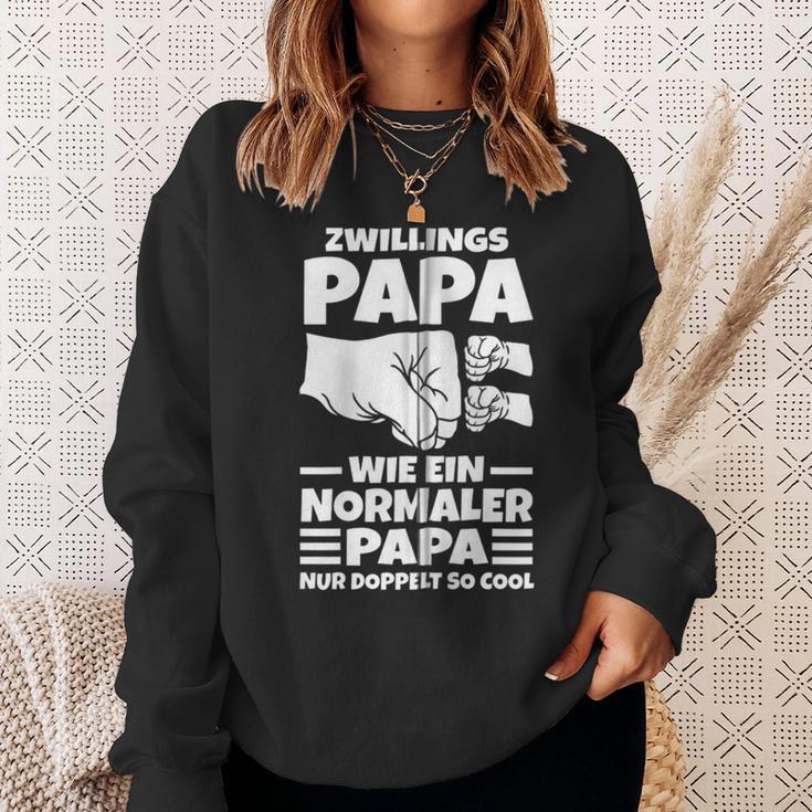 Vatertagater Papa Zwillings Papa Kapuzenjacke Sweatshirt Geschenke für Sie