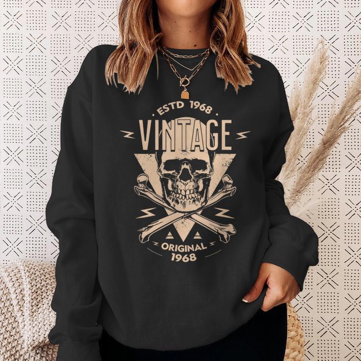 Vintage 1968For Retro 1968 Birthday Sweatshirt Gifts for Her