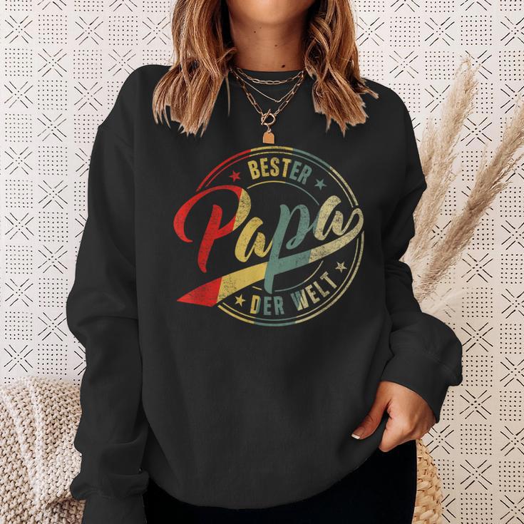 Vintage “Bester Papa Der Welt” Retro Father's Day Sweatshirt Geschenke für Sie