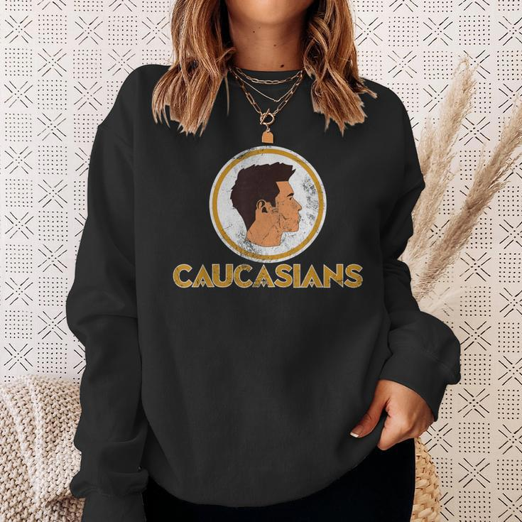 Vintage Caucasians Pride Caucasian Man Sweatshirt Gifts for Her