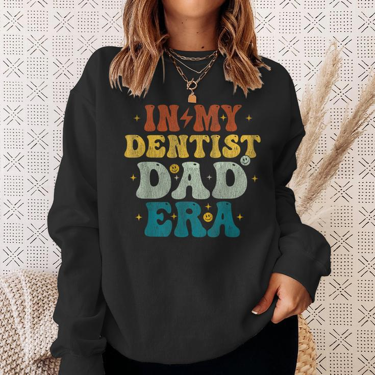 Vintage In My Dentist Dad Era Fathers Day Sweatshirt Gifts for Her