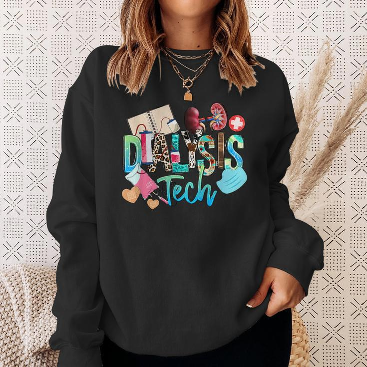 Vintage Ccht Dialysis Technician Kidney Nephrology Sweatshirt Gifts for Her