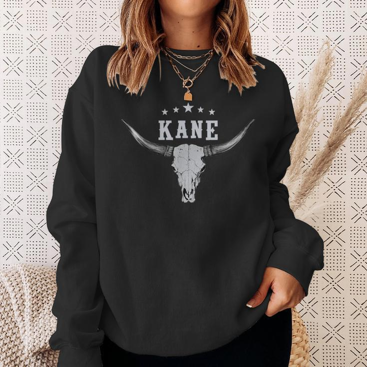Vintage Kane First Name Personalized Retro 80'S Apparel Sweatshirt Gifts for Her