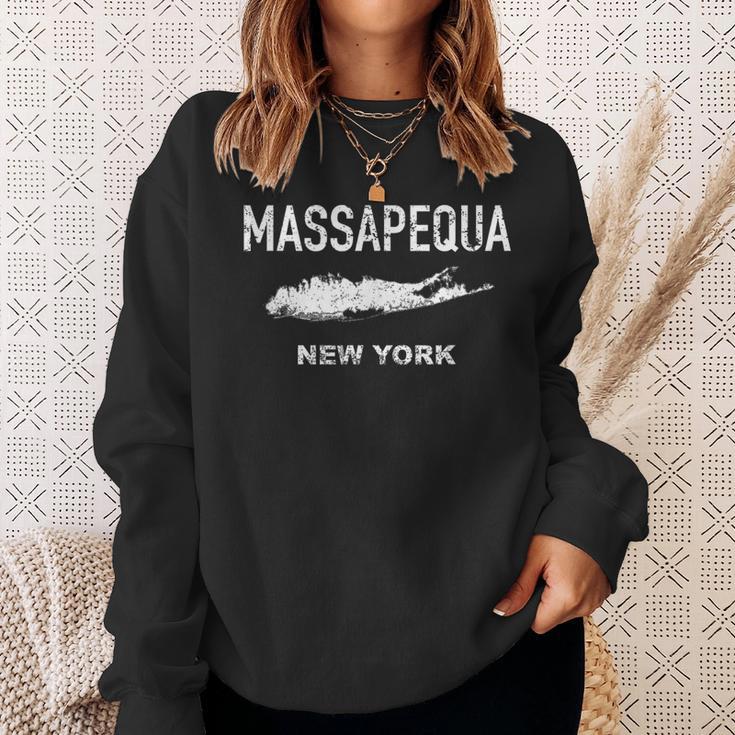 Vintage Massapequa Long Island New York Sweatshirt Gifts for Her