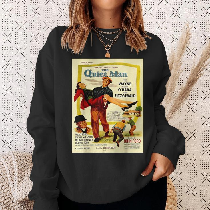 Vintage Poster The Quiet Man Sweatshirt Gifts for Her
