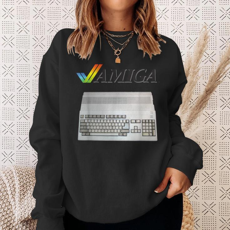 Vintage Retro Computer Amiga 80S Nerd Sweatshirt Geschenke für Sie