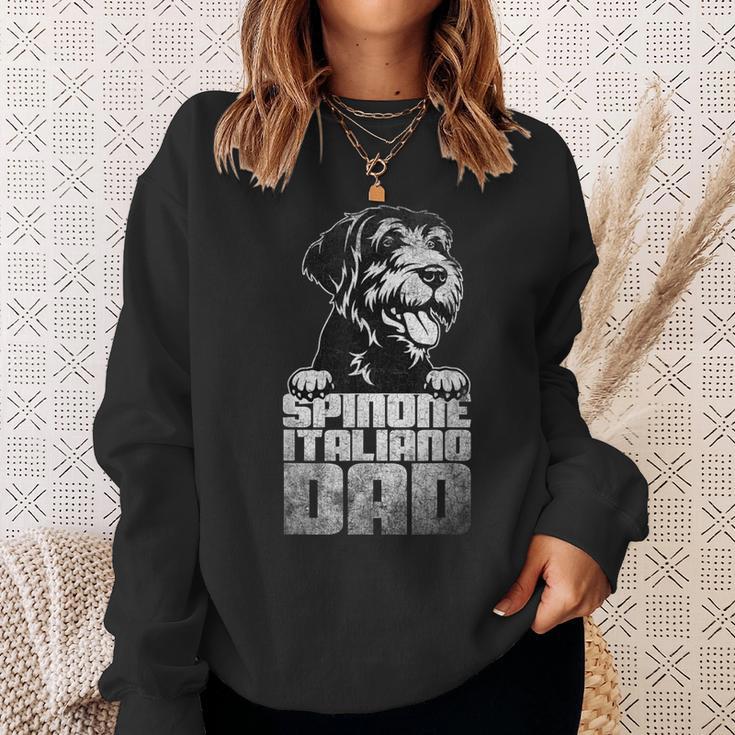 Vintage Spinone Italiano Papa Spinone Italiano Hund Sweatshirt Geschenke für Sie