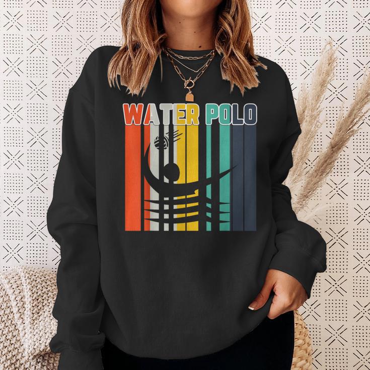 Vintage Style Water Polo Silhouette Water Polo Sweatshirt Gifts for Her