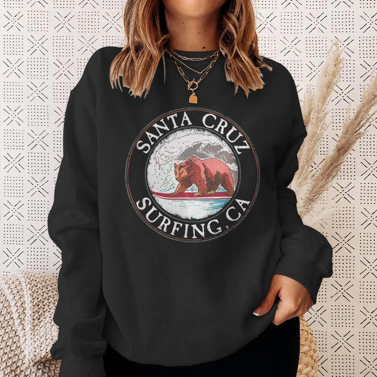 Vintage Surfer California I Retro Santa Cruz California S Sweatshirt Geschenke für Sie