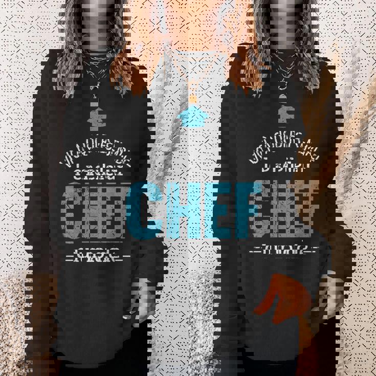 Voici À Quoi Ressemble Le Meilleur Chef Du Monde Cadeau Chef Sweater e Cadeaux pour elle