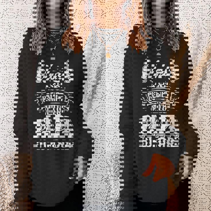 Voici À Quoi Ressemble Un Meilleur Papa Du Monde Sweater e Cadeaux pour elle