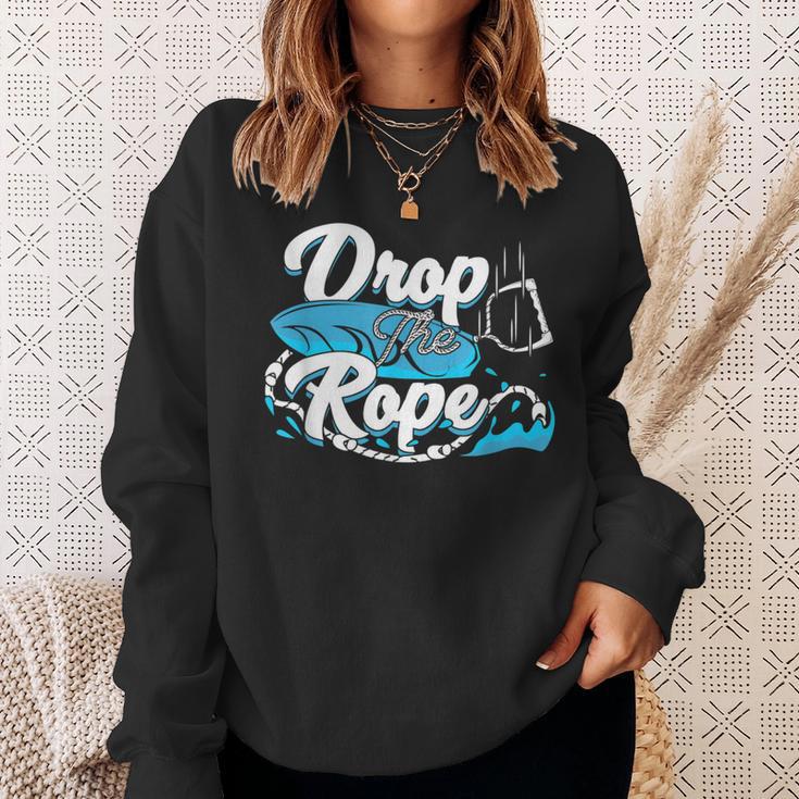 Wakesurf Wake Surf Drop The Rope Wakesurfing Sweatshirt Gifts for Her