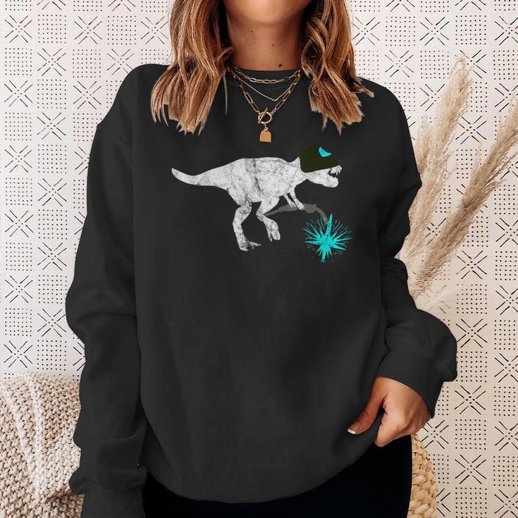 Welding Dinosaurs Welder T-Rex Weld Slworker Dino Sweatshirt Gifts for Her